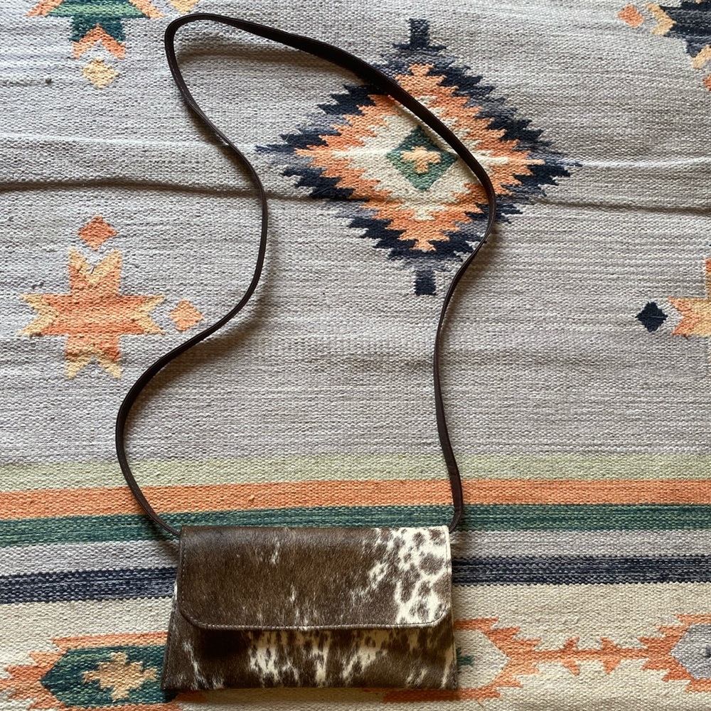 Cowhide Crossbody/Clutch